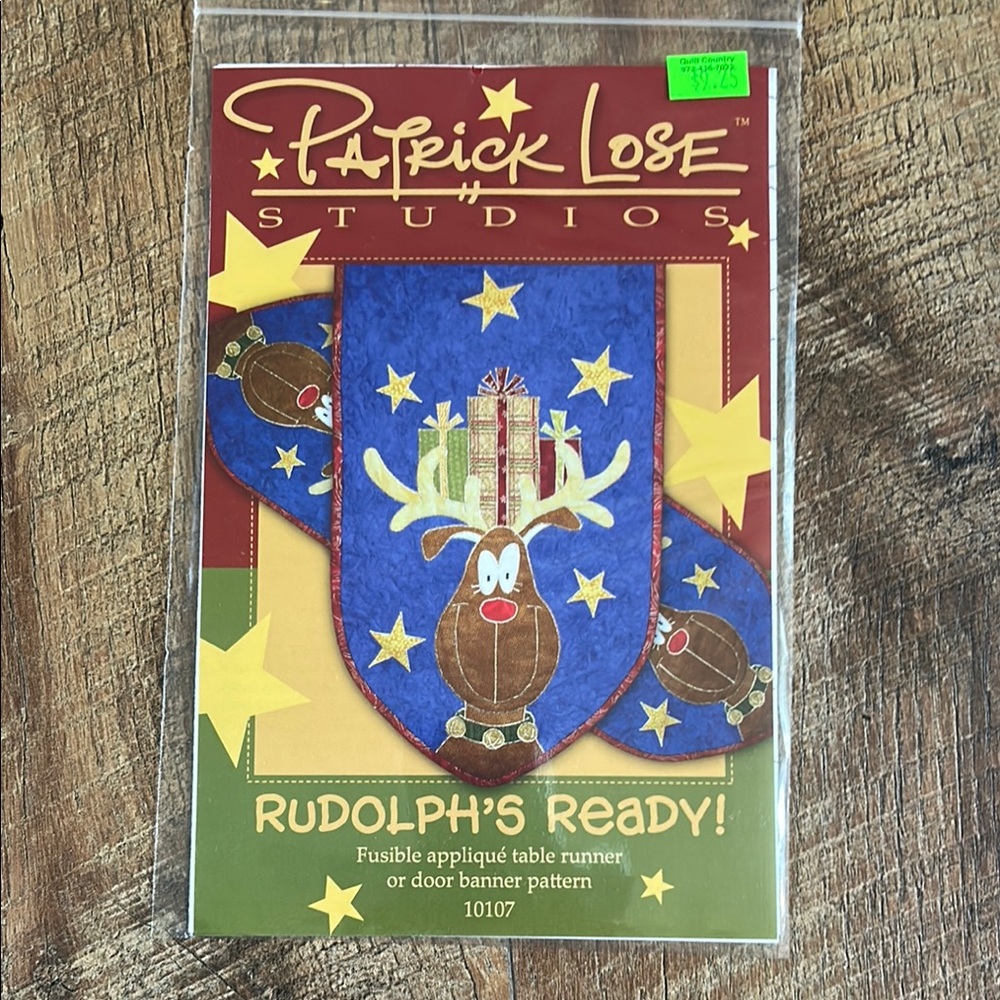 Patrick Lose Studios Rudolph's Ready Pattern